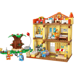 LEGO® Bluey: Bluey’s Family House Playset, Home-Building Kit 11203